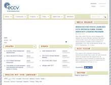 Tablet Screenshot of eccv.org.au